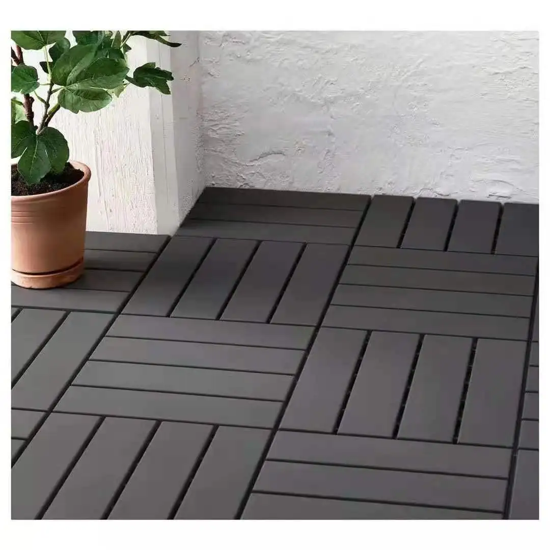 DIY splicing floor balcony outdoor movable free splicing plastic floor processing of sports