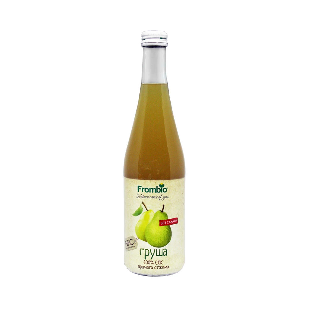 Pear 100% juice direct wring HMS &quotfrombio&quot Glas bottle 510 ml | Дом и сад