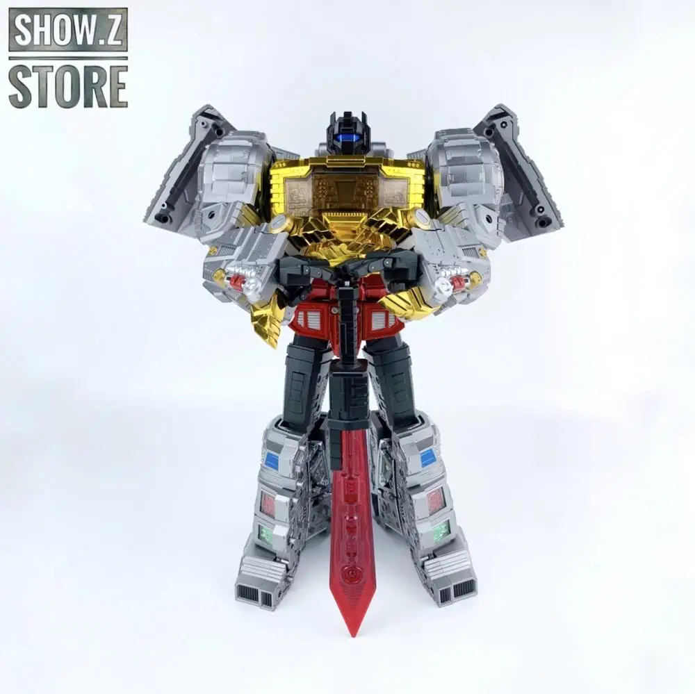 [Show. Z Store] GigaPower GP HQ-01R HQ01R суперкорректор Grimlock Dinobots хром версия трансформация фигурка