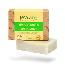 Косметика, натуральная косметика, Levrana, Леврана, Натуральное мыло, NHMS12, Натуральное мыло ручной работы Дикая Мята, 100 гр