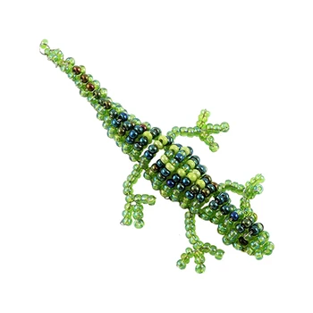 

"Set for beadwork","Hobby & Pro Pearl","Figure's Lizard's","beading", embroidery beading", "beading kits", "art", "sewing", "figurine"," lizard"