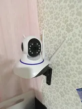 Cámara de vigilancia de seguridad para el hogar, videocámara IP de 1080P, inalámbrica, con detección de movimiento, 360 PTZ, Monitor de bebé