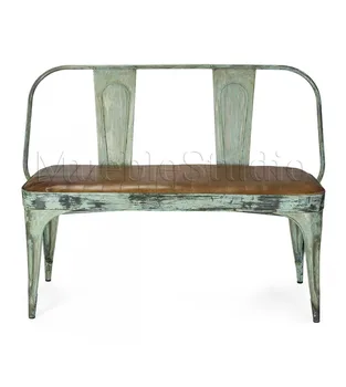 

Tolix Bench Replica Upholstered Backrest