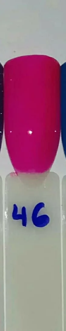Nailspan ESMALTE PERMANENTE лак гель. Без кислоты 5 мл. Европа. varios colores alta calidad profesial - Цвет: New fucsia num 46