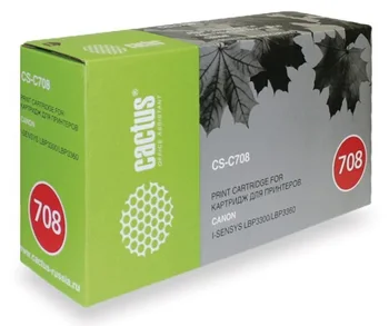 

Cartridge 708 black cactus for Canon lbp-3300, lbp-3360, lbp3300, lbp3360 (2500 pages) Cs-c708