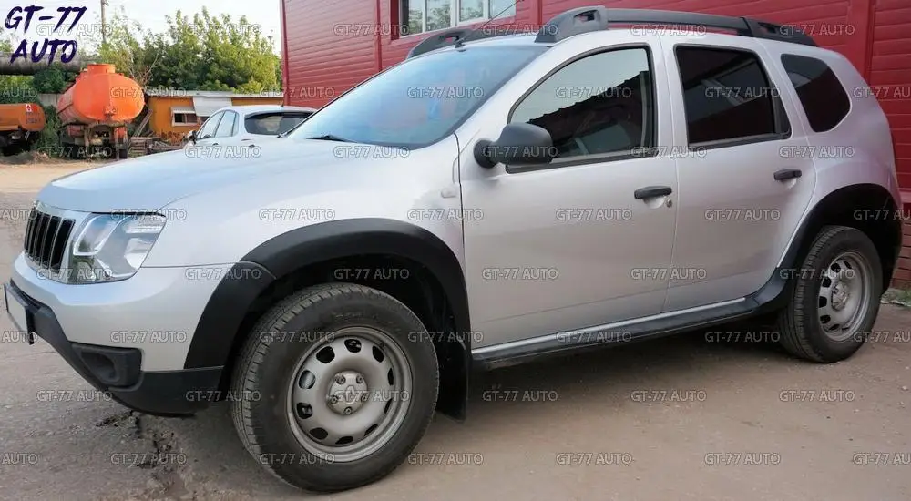 Защитные накладки на колесные арки для Renault Duster 2010- защитный 1 комплект / 8 шт обвес внедорожный формовочный внешний материал АБС-пластик Стайлинг тюнинг pad