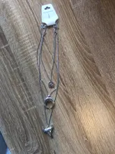 Docona-collar multicapa de ojo de Luna y cabeza de toro para mujer, gargantilla de capas geométricas, Vintage, Color plata, C18107