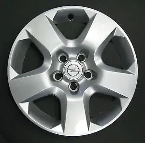 

SET 4 COPRICERCHI COPPA RUOTA COPRI RUOTE BORCHIE 16" POLLICI LOGO CROMATO OPEL ASTRA