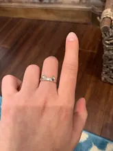 Anillo de Oreja de Gato con diseño abierto para mujer y niña, joyería anillo de moda ajustable, regalo, venta al por mayor