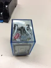 Relay-Switch Coil LED Generalelectromagnetic 110V 220V 12V Withsocket-Base HH52P Dpdtminiature