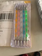 5 uds lápiz pluma punteada de cera lápiz-diamantes de imitación adhesivos gemas de recogiendo Picker consejos herramientas bricolaje salón de uñas arte