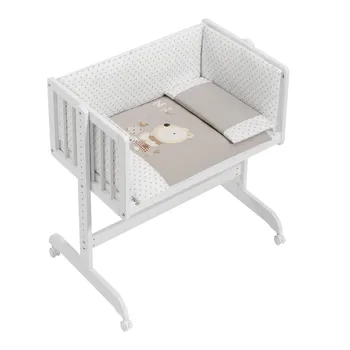 

Minicuna Hauck Lit D'appoint with Textile Nature Beige + Cards Gift 3,2, 1 Smiles