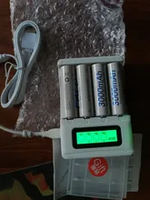 PALO-batería recargable de 3000mAh, de baja autodescarga Ni-MH pila AA, 1,2 V, AA, precargada, cargador de batería de 1,2 V