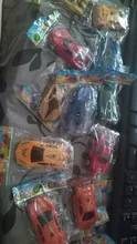 6 unids/set Mini coche de juguete modelo de fundición Tire hacia atrás coche de carreras de simulación autobús camión vehículo lindo juguetes de plástico para niños regalos