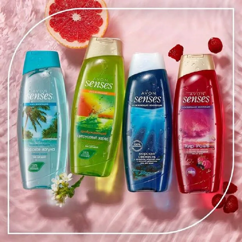 Avon/avon Senses Shower Gels 500 Ml Shower Gels AliExpress