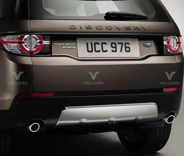 vplcp0213 land rover накладка заднего бампера