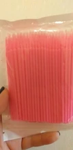 Extensiones de pestañas Micro desechables, duraderas, aplicadores individuales de belleza, herramientas para quitar pestañas, 50/100 unids/bolsa