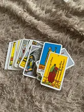 Cartas de Tarot misteriosas para mujeres y niñas, cartas de oráculo, juego de mesa