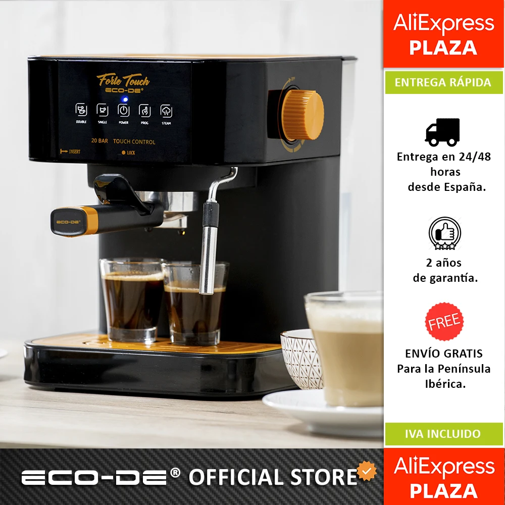 Acquista Macchina da Caffè Espresso con Vaporizzatore Forte Classic - ECO DE