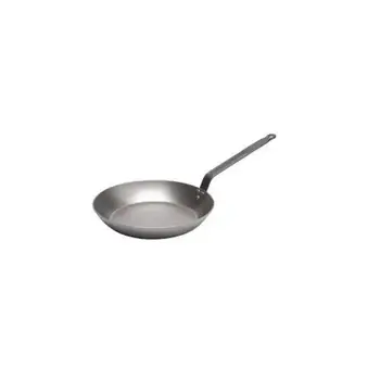 

De Buyer-round skillet fry, color: white Diamtre 28 pots