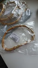 Asas redondas De bambú De 13cm/15cm para bolso, accesorio Vintage hecho a mano De madera, para bolsos
