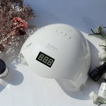 

48W 10/30/60/99s 24pcs LED Nail Art Lamp UV LCD Screen Manicure Gel Fast Dryer Low Heat Drying Nail Art Polish Ice DIY