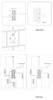 Gunmetal Shower Faucet Embed Box Wall Mounted  8-16 Inch Rain Head Hot &Cold Shower Tap Handheld 2 Ways Ceiling Arm Bathroom Sys 4