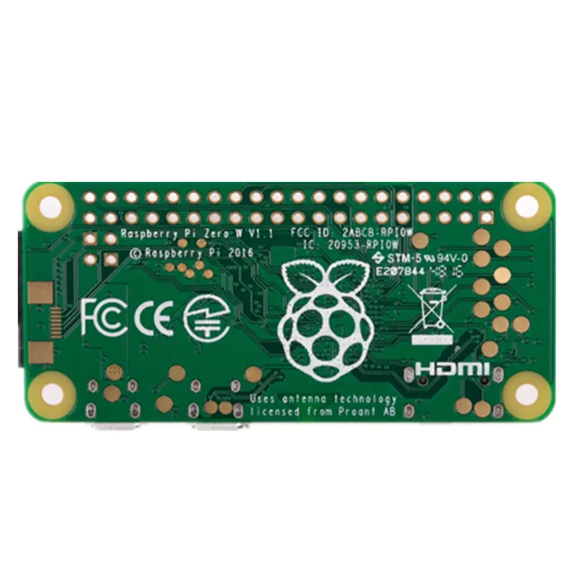 Электронная оригинальная плата Raspberry Pi Zero W 1 ГГц процессор 512 МБ ОЗУ Raspberry Pi 0 Вт Мини компьютер Raspberry Pi 3 Zero W дисплей