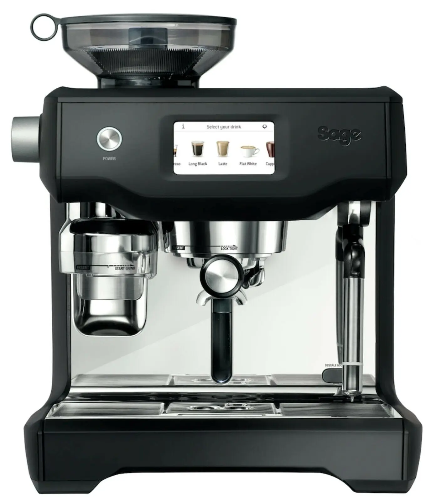 2x Sage Appliances SES990 Espresso-Maschine Displayschutzfolie CC Displayfolie 