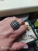 YWOSPX-Anillos grandes de circón de alta calidad para mujer, joyas de boda, Anillos de bisutería, compromiso, regalos del anillo Y30