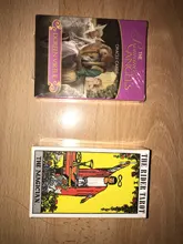 Cartas de tarot rider para adivinación, uso personal, cubierta de tarot, versión completa en inglés, gran oferta