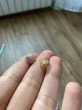 Lote de 100 unidades de cuentas de aleación con forma de flor Torus de 10mm, accesorios de joyería, cuentas espaciadoras para fabricación de joyas, dijes, collares y pulseras