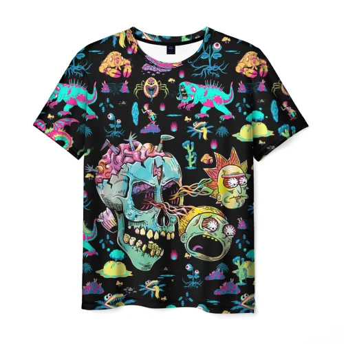 Мужская футболка 3D Monsters Rick and Morty|Футболки| |
