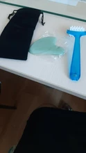 Gua Sha-Tabla de masaje Facial de cuarzo rosa Natural, piedra de cristal, masajeador Facial de Gua Sha, eliminador de arrugas, con bolsa