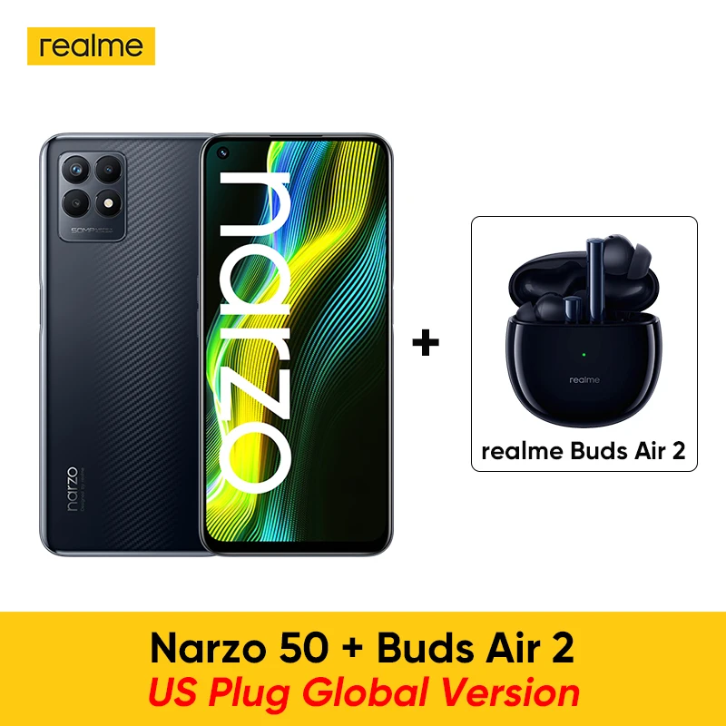 new realme mobile [Global Version] realme Narzo 50 Helio G96 Smartphone Android Telephone 120Hz Display Mobile Phones 5000mAh Battery 50MP Camera realme cellphone latest realme