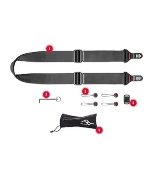 

PEAK DESIGN SLIDE STRAP V2 ASH GRAY