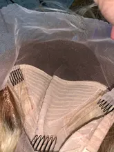 Nadula-pelucas de cabello humano Rubio degradado, peluca completa de encaje prearrancado con pelo de bebé, peluca con malla Frontal 13x 4/360, peluca Frontal de encaje T4/613