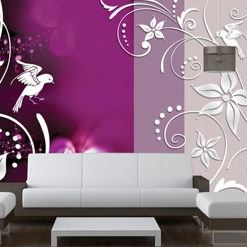 

Wall mural-floral fantasy-200x140 cm