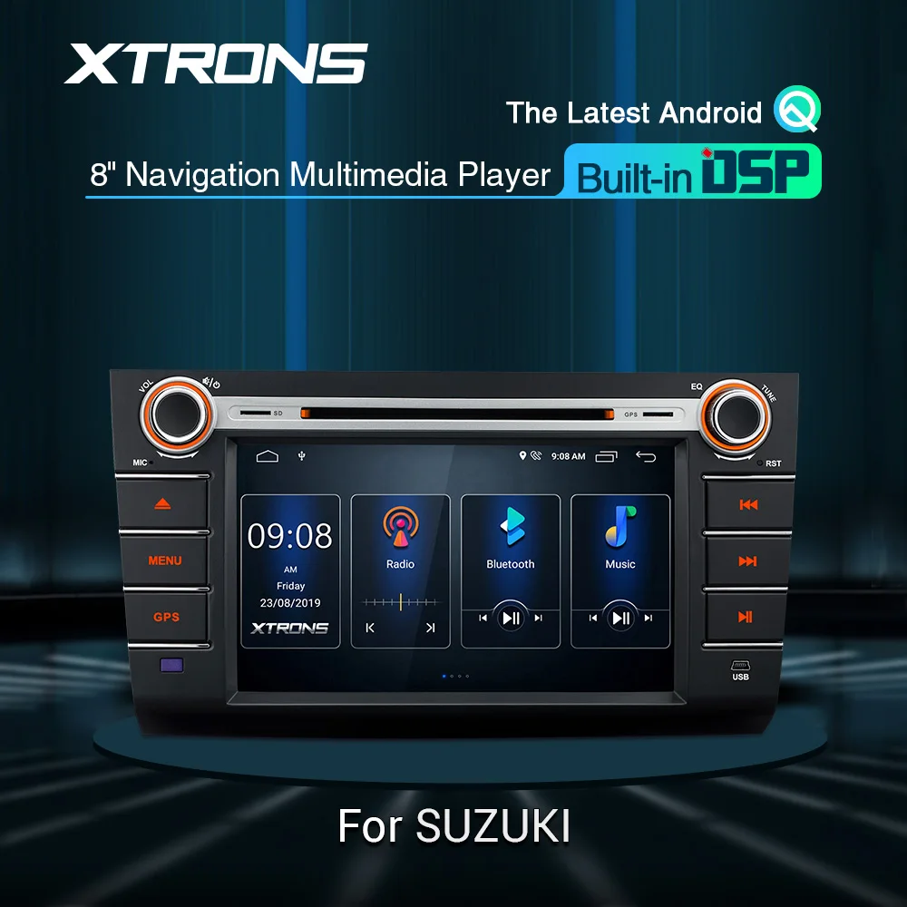 XTRONS 8 ''новейший Android DSP GPS автомобильный радиоприемник Multidedia DVD плеер подходит