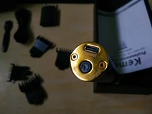 Hair-Clipper Cordless Trimmer Skeleton Kemei 1971 Li-T-Outliner 0mm Heavy-Hitter Baldheaded