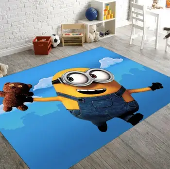 

MİNİON Patterned Carpet ,Non Slip Floor Carpet,Teen's Carpet,Turkish Rug
