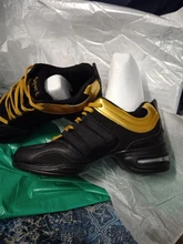 Las mujeres zapatos de baile zapatos suela exterior blanda mujer aliento Jazz calzado de Hip Hop deportes zapatillas de deporte de niña damas Jazz moderno zapatos de baile