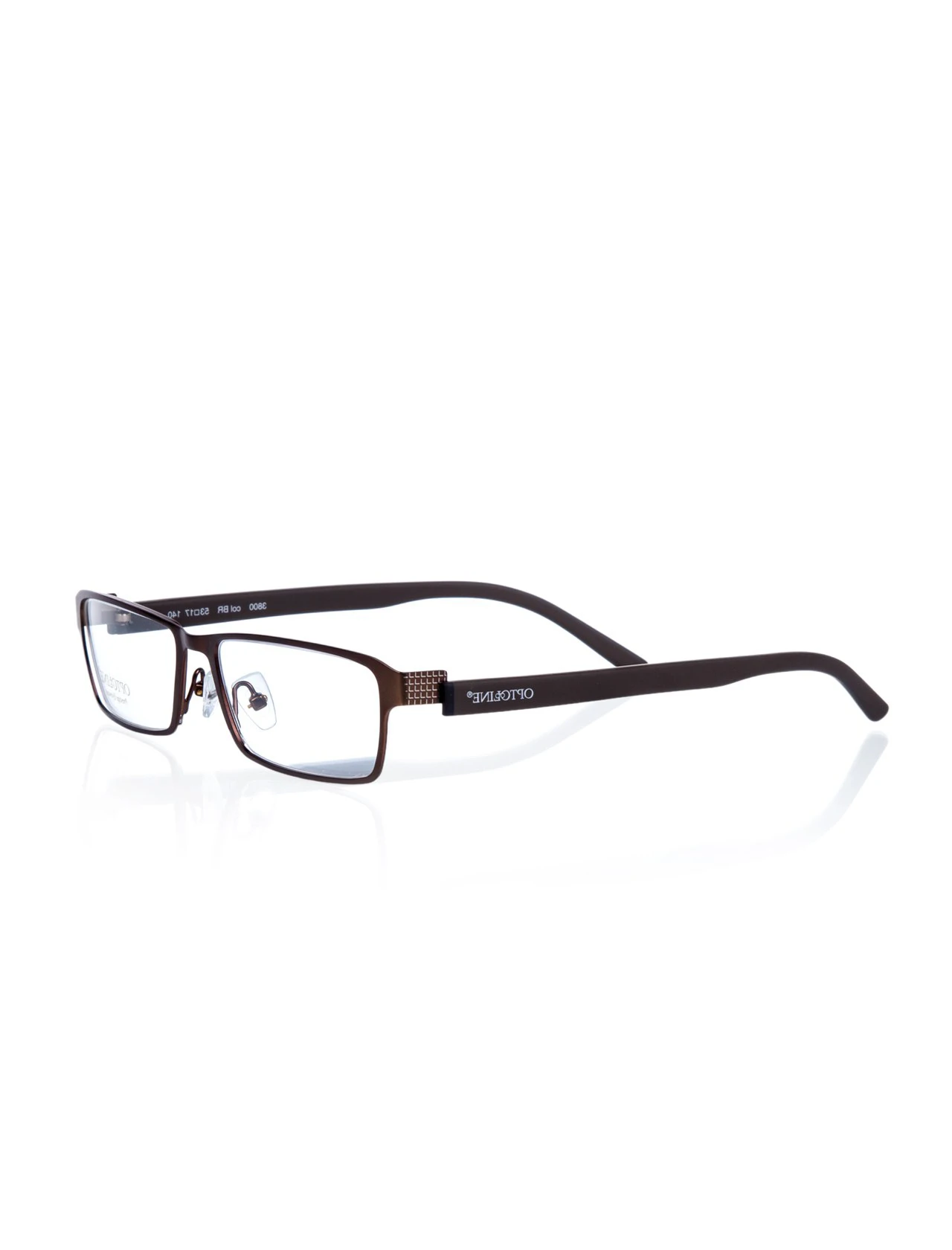 

Markamilla Unisex Reading Glasses Frame Demo Glasses Eyewear Transparent High Quality Women MenOptoline F-S 3800 BR