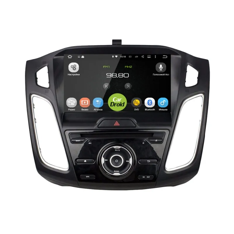 Штатная магнитола Roximo CarDroid RD-1705D для Ford Focus 3(+)(Android 8.0) DSP(+ Камера заднего вида в подарок