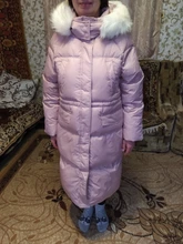 Down-Jacket SEMIR Winter Women Outwear Hooded Long New Waist for Fur-Collar Loose Young-Girl