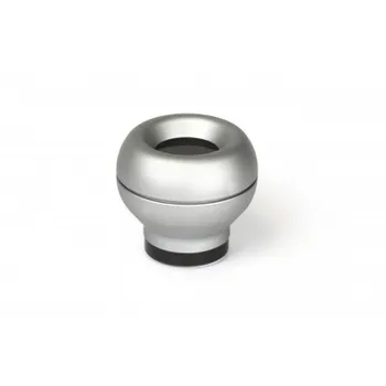 

Box with 10 door stops adhesive and screw model SOFT 2, made of plastic, finish aluminum/antrac