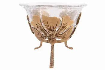 

Vase "Flowers" with glass (Antique)