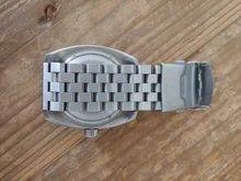 Correa de acero inoxidable para reloj de 18mm, 20mm, 22mm y 24mm para hombre y mujer, banda de Metal sólido cepillado para Gear S3, accesorios para reloj