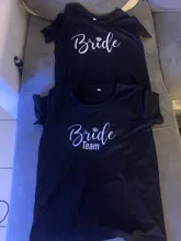 Camiseta de despedida de soltera para Mujer, camiseta de manga corta Hipster, Camisetas para chicas, 1 Uds. Equipo de la novia