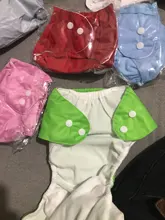 Gran oferta pañal de bolsillo 4 unids/set lavable y reutilizable bebé pañal nueva impresión ajustable cubierta Del Pañal Del Bebé